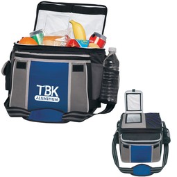 In Use Easy Access Insulated Custom Cooler Bags - 10 Can