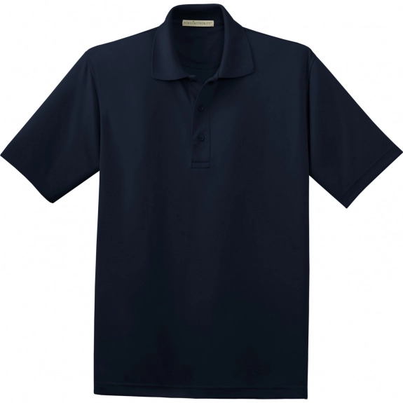 Navy Blue Port Authority Moisture Wicking Custom Polo Shirt