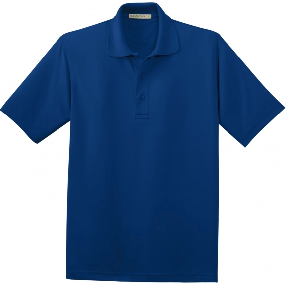 Royal Blue Port Authority Moisture Wicking Custom Polo Shirt