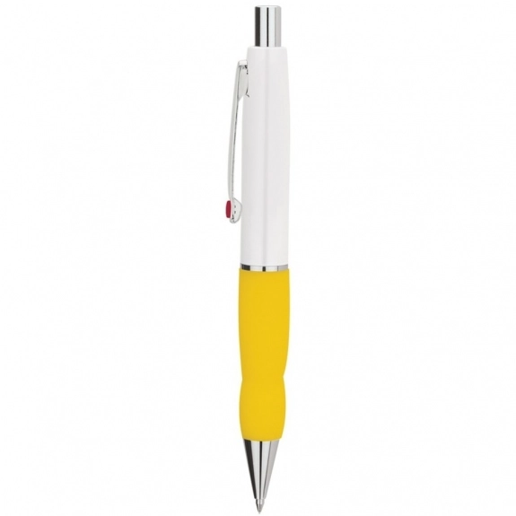 Yellow Grip Custom Tri-Color Ballpoint Personalized Pen