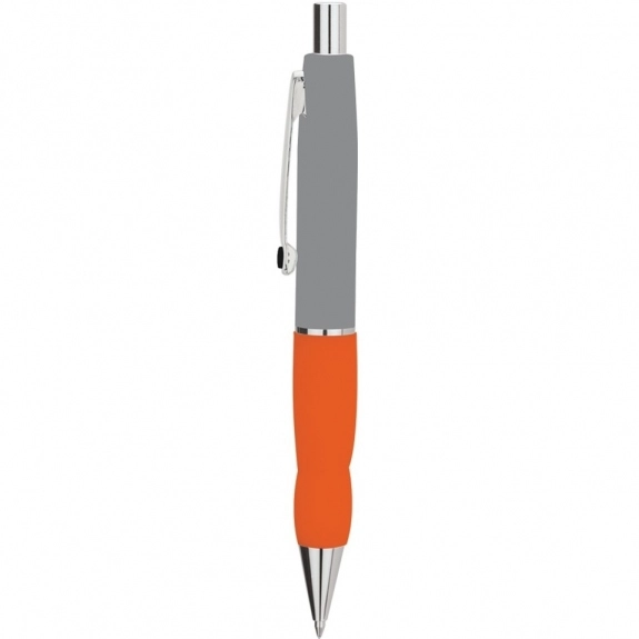 Orange Grip Custom Tri-Color Ballpoint Personalized Pen