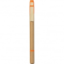 Orange Paper Barrel Custom Pen & Highlighter Combo