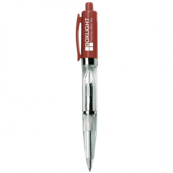 Red Flash Light-Up Promotional Pen