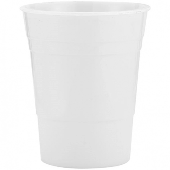 White Solo Cup Style Single Wall Promotional Tumbler