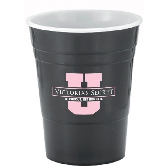 Black Solo Cup Style Single Wall Promotional Tumbler
