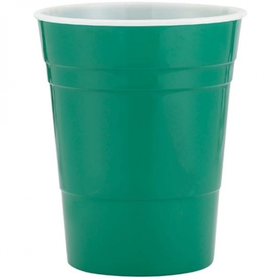 Green Solo Cup Style Single Wall Promotional Tumbler