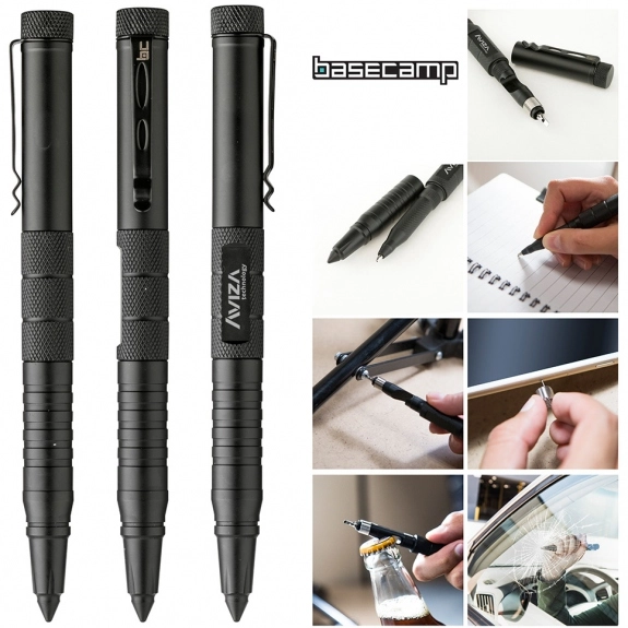 Collage - Basecamp Arctic 5-In-1 Utility Multi-function Custom Pen