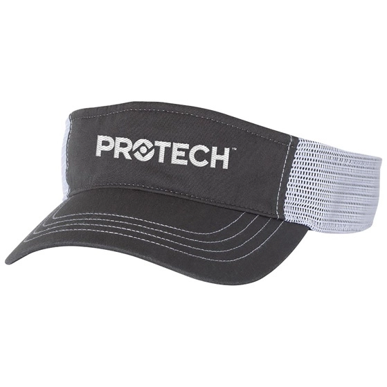 Charcoal / White Richardson Trucker Snapback Custom Visor