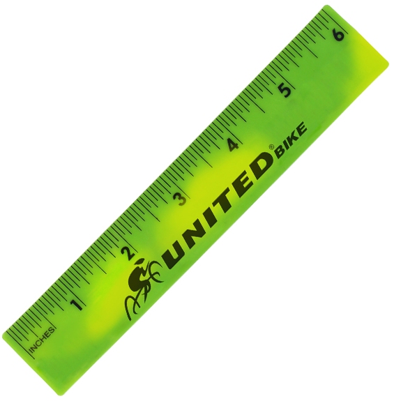 Green to Yellow - Flexible Branded Color Changing Mood Ruler