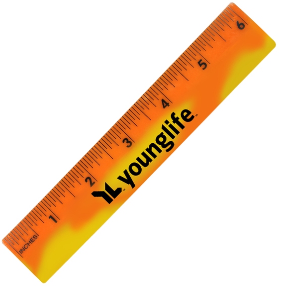 Orange to Yellow - Flexible Branded Color Changing Mood Ruler