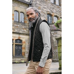 Lifestyle - Brooks Brothers&#174; Branded Quilted Vest - Men's