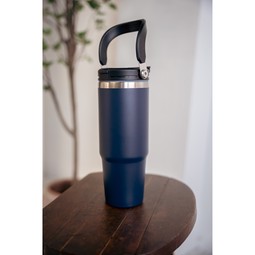 Custom Printed Tumbler w/ Carry Handle - 30 oz.