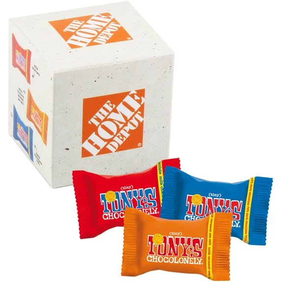 Full Color - Tiny Tony's Chocolonely® 6 Piece Box
