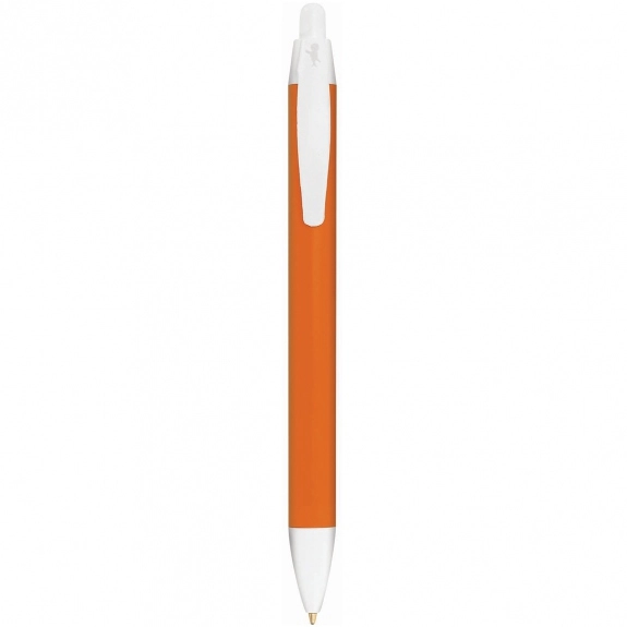 Orange BIC WideBody Retractable Clic Stic Imprinted Pen