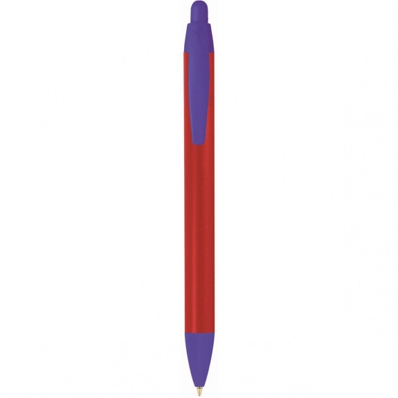 Red BIC WideBody Retractable Clic Stic Imprinted Pen