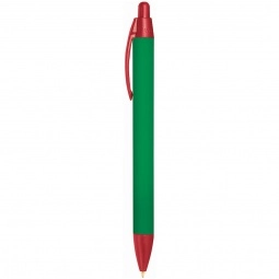 Green BIC WideBody Retractable Clic Stic Imprinted Pen