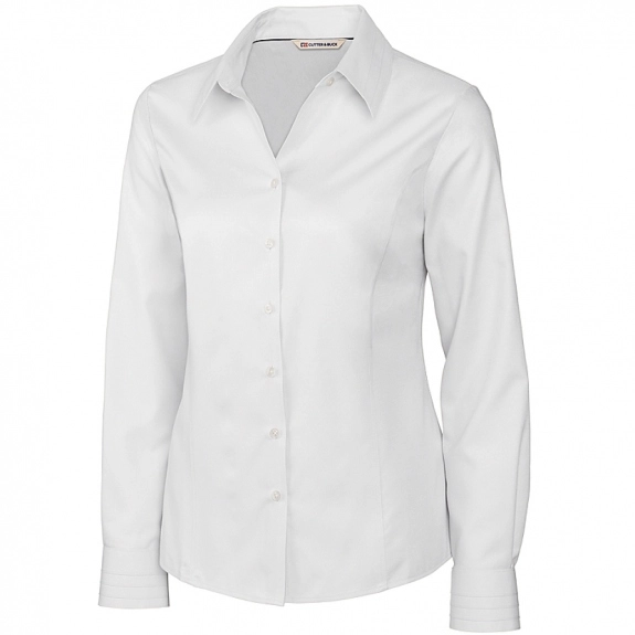 Cutter & Buck Long Sleeve Easy Care Custom Twill Shirt Womens