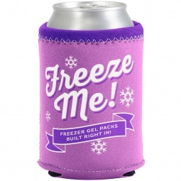 Orchid/Purple Freezable Custom Can Coolers