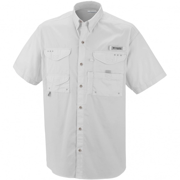White Columbia PFG Bonehead Short Sleeve Custom Shirts