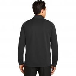 Back Nike Golf Therma-FIT Hypervis Quarter Zip Custom Jacket