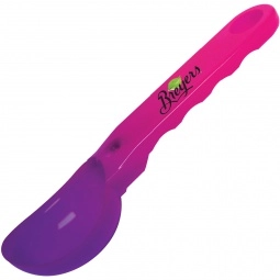 Pink to Purple Full Color Mood Color Changing Custom Ice Cream Scoop