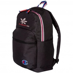 Black Champion Promotional Laptop Backpack - 15"