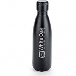 Laser Engraved Vacuum Insulated Dipped Custom Water Bottle - 17 oz.
