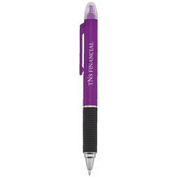 Translucent purple Sayre Promotional Pen & Custom Logo Highlighter