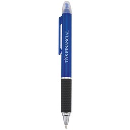 Translucent blue Sayre Promotional Pen & Custom Logo Highlighter
