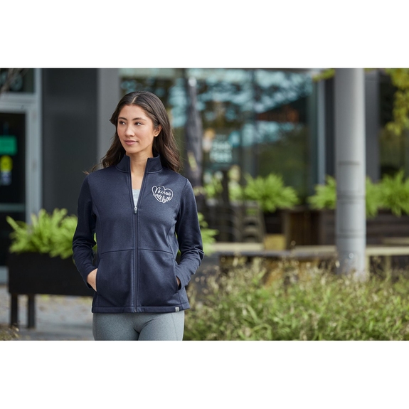 Lifestyle - Merritt Eco Knit Promotional Full Zip Jacket - Women's