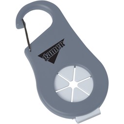 Gray - Custom Bottle and Towel Holder Clip