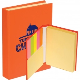 Orange Custom Sticky Note Book