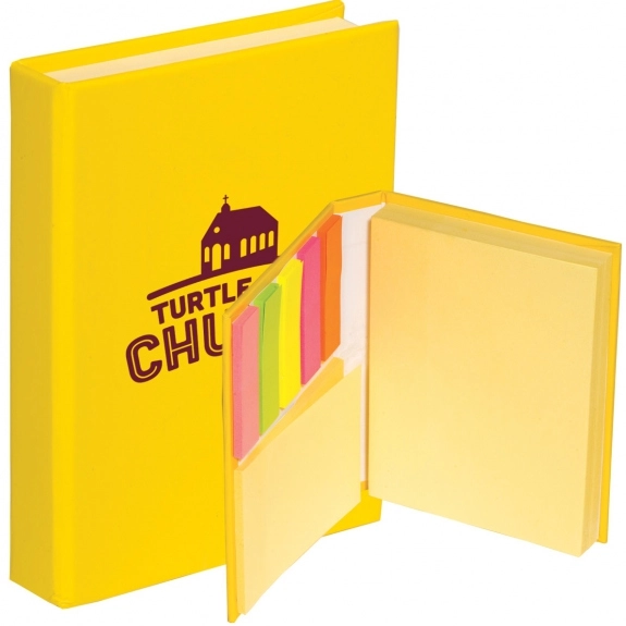 Yellow Custom Sticky Note Book