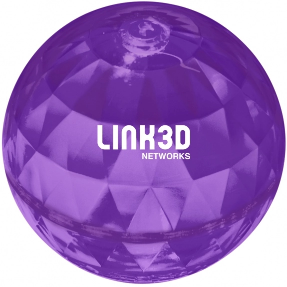 Purple Promotional Hi Bounce Diamond Ball
