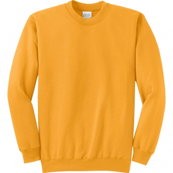 Gold Port & Company Classic Logo Sweatshirt - Men's - Colors