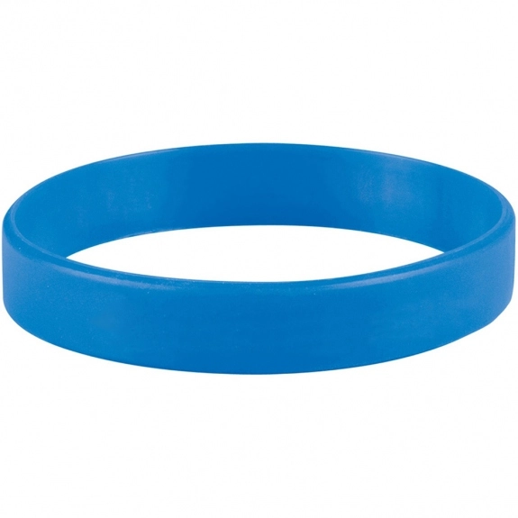 Royal Blue Tone-on-Tone Silicone Custom Wristband