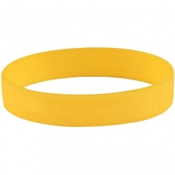 Yellow Tone-on-Tone Silicone Custom Wristband