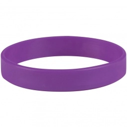 Purple Tone-on-Tone Silicone Custom Wristband - Laser Engraved