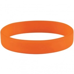Orange Tone-on-Tone Silicone Custom Wristband