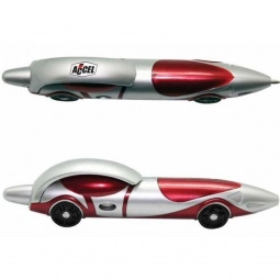 Red Race Car Shaped Ballpoint Promotional Pen