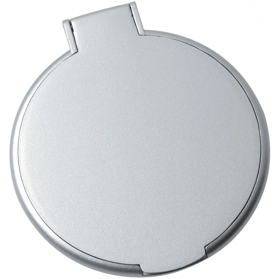 Silver Full Color Round Compact Customized Mirrors