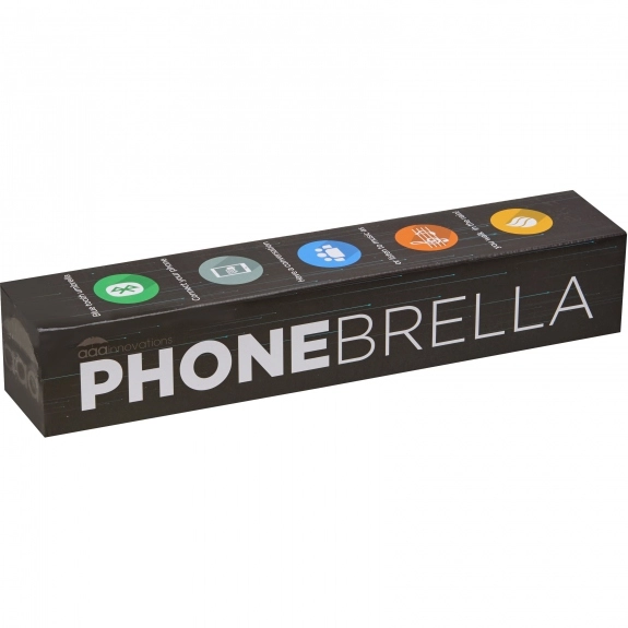 Packaging - PhoneBrella Auto Open/Close Custom Umbrella - 46"