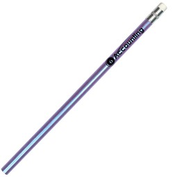 Purple Blue Illusion Promotional Pencil