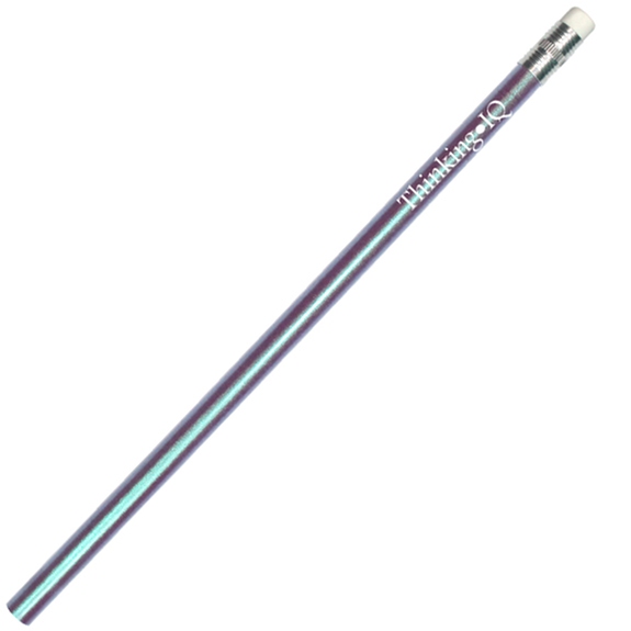 Purple Green Illusion Promotional Pencil