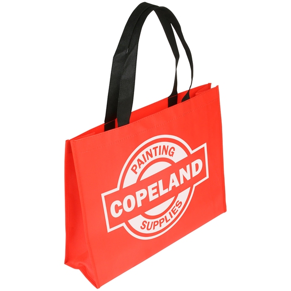 Red - XL Water Resistant Promotional Tote Bag