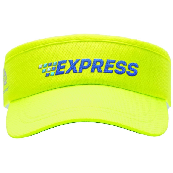 Sport safety yellow Headsweats Custom Logo Visor