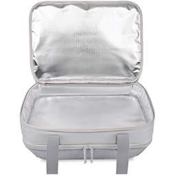 Open Parkview Insulated Branded Dual Food Carrier