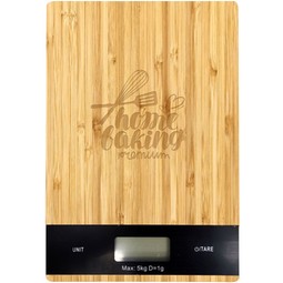 Bamboo Digital Custom Kitchen Scale