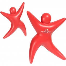 Red Star Person Custom Stress Balls 