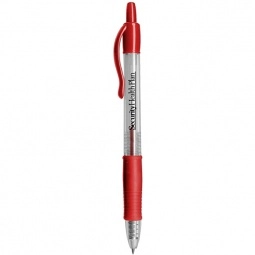 Red Retractable Gel Promotional Pen
